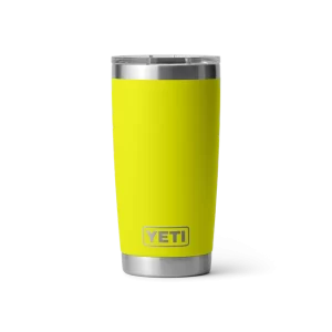 Firefly Yellow Yeti 20oz Tumbler (591ml) with MagSlider Lid