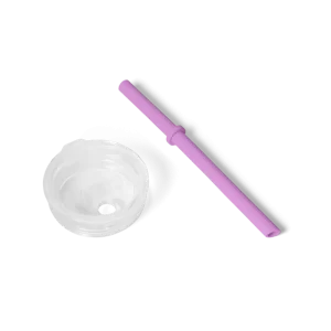 Small Silicone Straw Lids - Desert Bloom