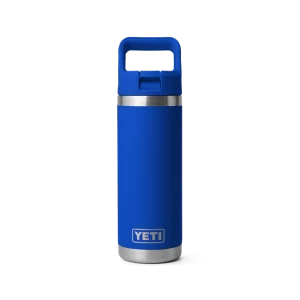 Yeti 18oz Bottle w/Colour Matched Straw Cap (532ml) - Royal Blue