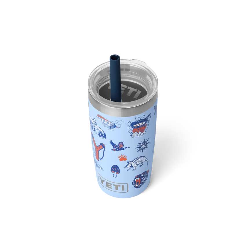 Yeti Jr 10oz Tumbler (295ml) w/ Silicone Straw Lid - Image 2