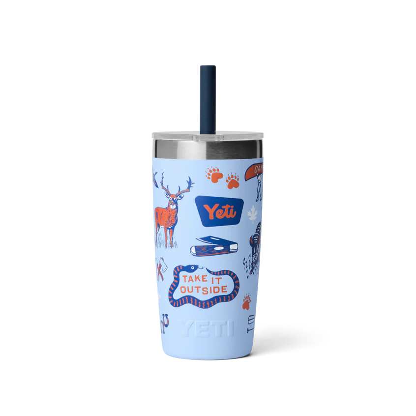 Yeti Jr 10oz Tumbler (295ml) w/ Silicone Straw Lid - Image 4