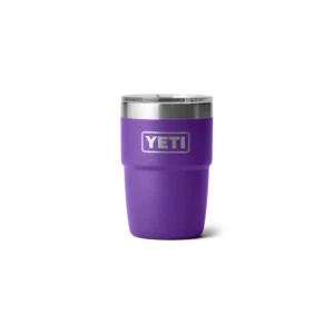 Yeti 8oz Rambler® Stackable Cup (236ml) w/ DuraSip™ Ceramic Lining - Pace Purple