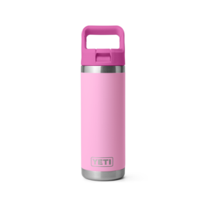 Yeti 18oz Bottle w/Colour Matched Straw Cap (532ml) - Power Pink/Wildflower