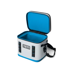 Yeti Hopper Flip 12 Soft Cooler - Fog Grey/Blue Throwback