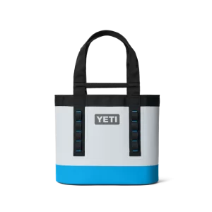 Yeti Camino 35 Carryall Tote Bag - Fog Grey/Blue Throwback