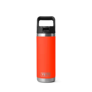 Yeti 18oz Bottle w/Colour Matched Straw Cap (532ml) - Solar Flare