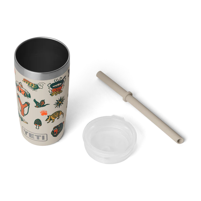 Yeti Jr 10oz Tumbler (295ml) w/ Silicone Straw Lid - Image 7