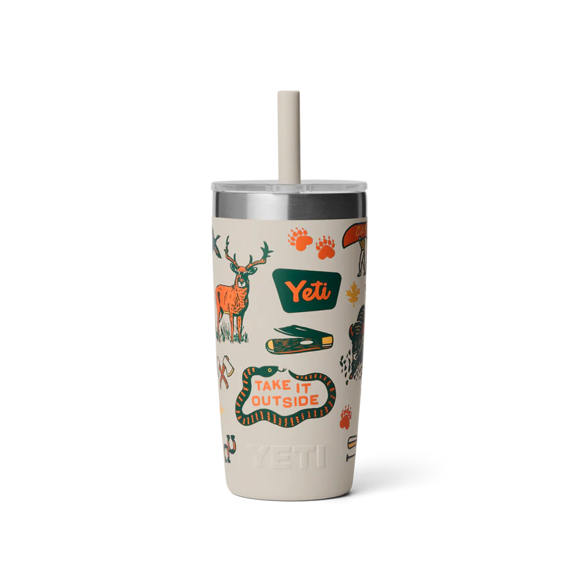 Yeti Jr 10oz Tumbler (295ml) w/ Silicone Straw Lid - Image 8