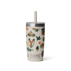 Yeti Jr 10oz Tumbler (295ml) w/ Silicone Straw Lid - Cape Summer Camp