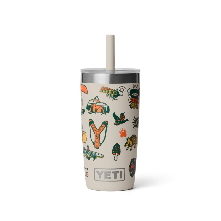 Yeti Jr 10oz Tumbler (295ml) w/ Silicone Straw Lid