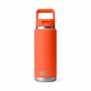 Yeti 26oz Bottle w/Colour Matched Straw Cap (769ml) Papaya