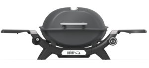 Weber Baby Q Premium (Q1200N) Midnight Black LPG w/Side Tables