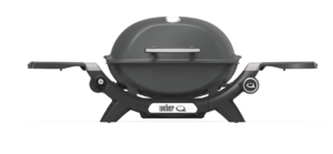 Weber Baby Q Premium (Q1200N) Charcoal Grey LPG w/Side Tables