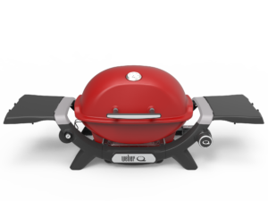 Weber Baby Q Premium (Q1200N) Flame Red LPG w/Side Tables