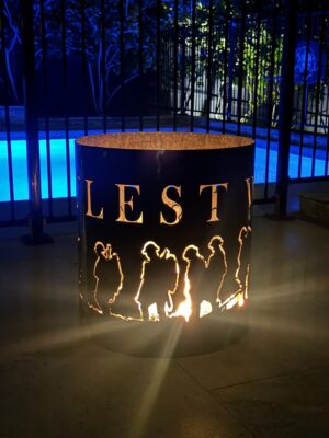 LEST WE FORGET - ANZAC Firepit