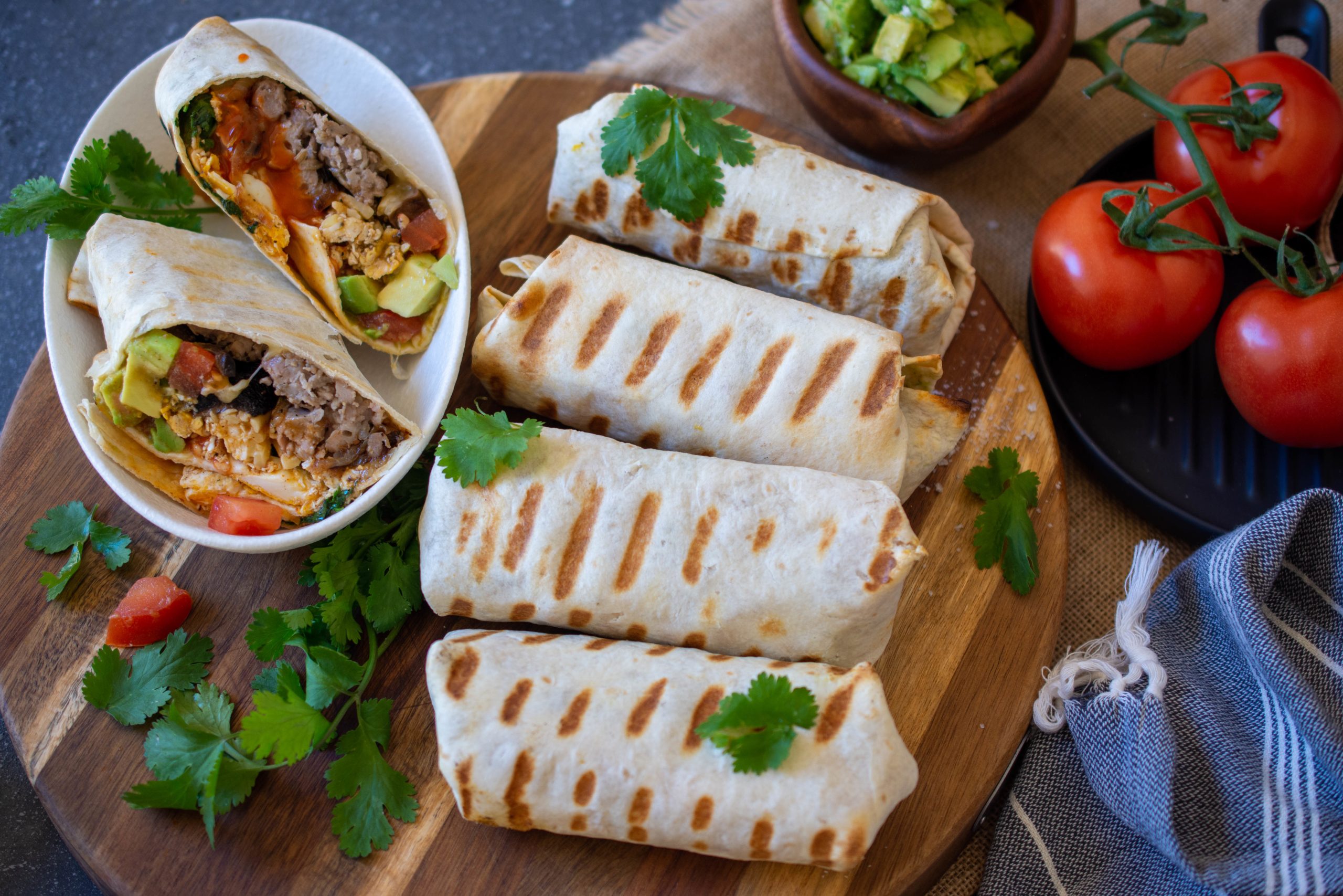 Camp Brekky Barbecued Burritos - Easy and Delicious Recipe