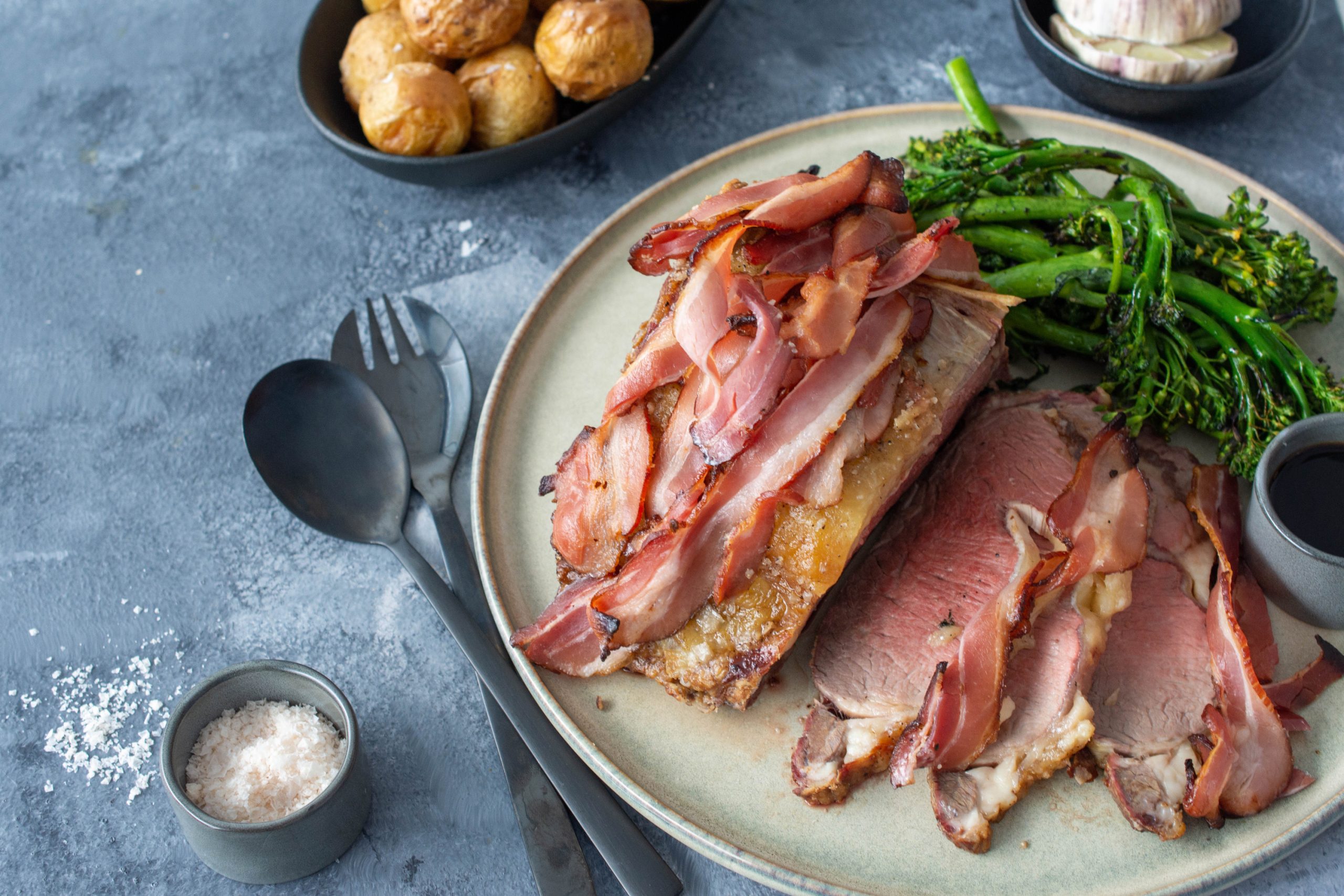 Roasted Beetroot Salad with Feta and Pistachios