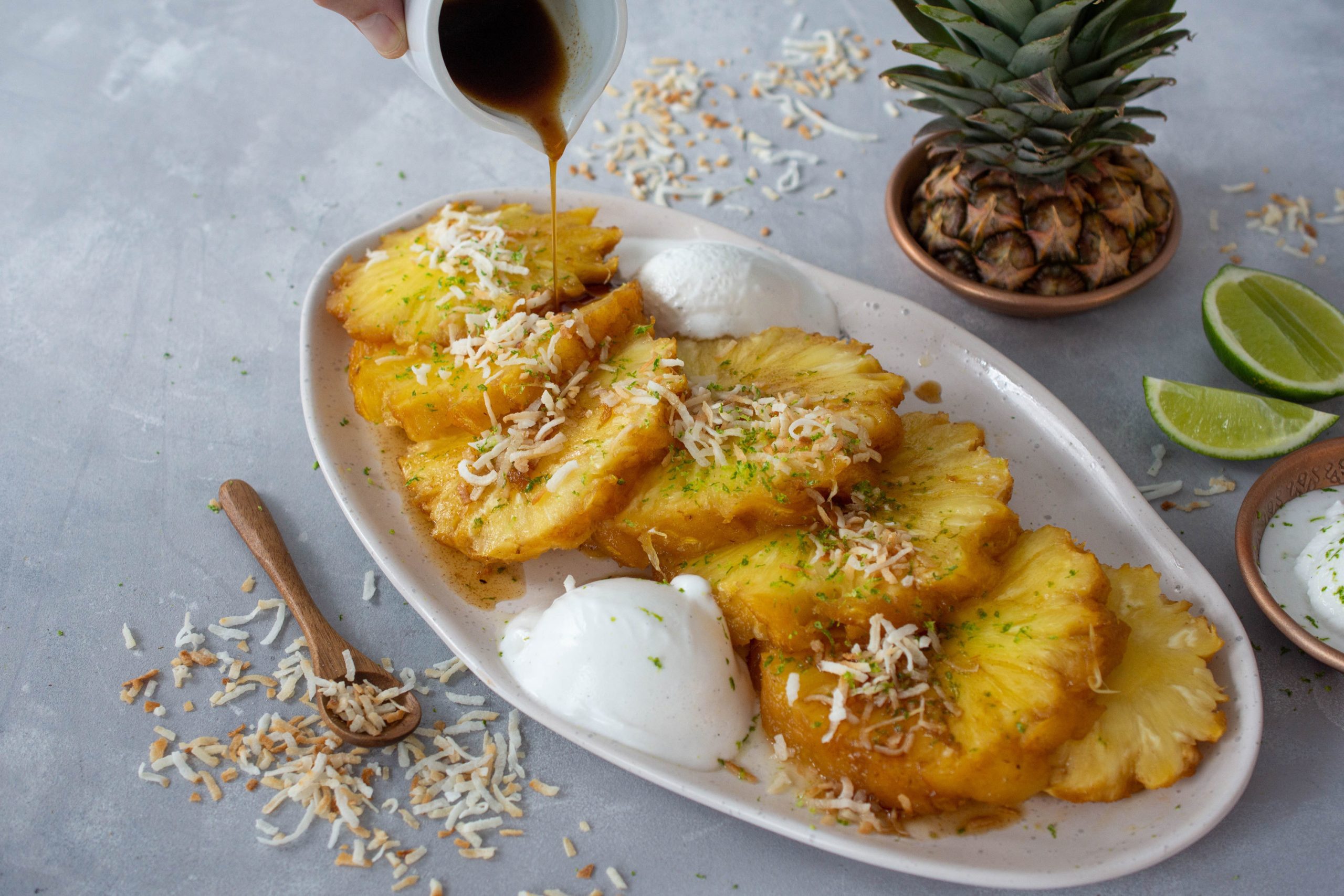 Rotisserie Piña Colada Pineapple Recipe | BBQs In The Hills & Catering