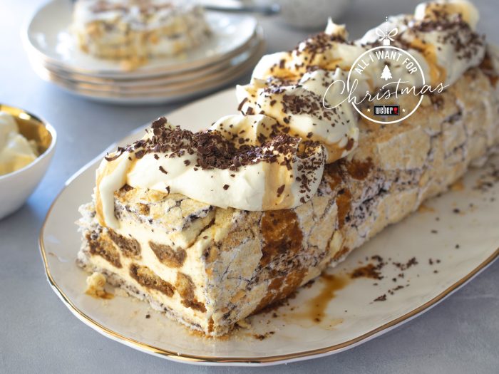 Tiramisu Roll Over Pavlova: A Decadent Dessert Recipe